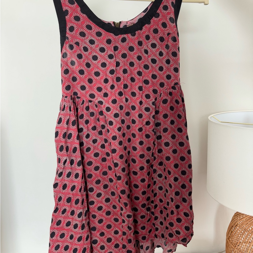 Free People Pink and Black Shirt